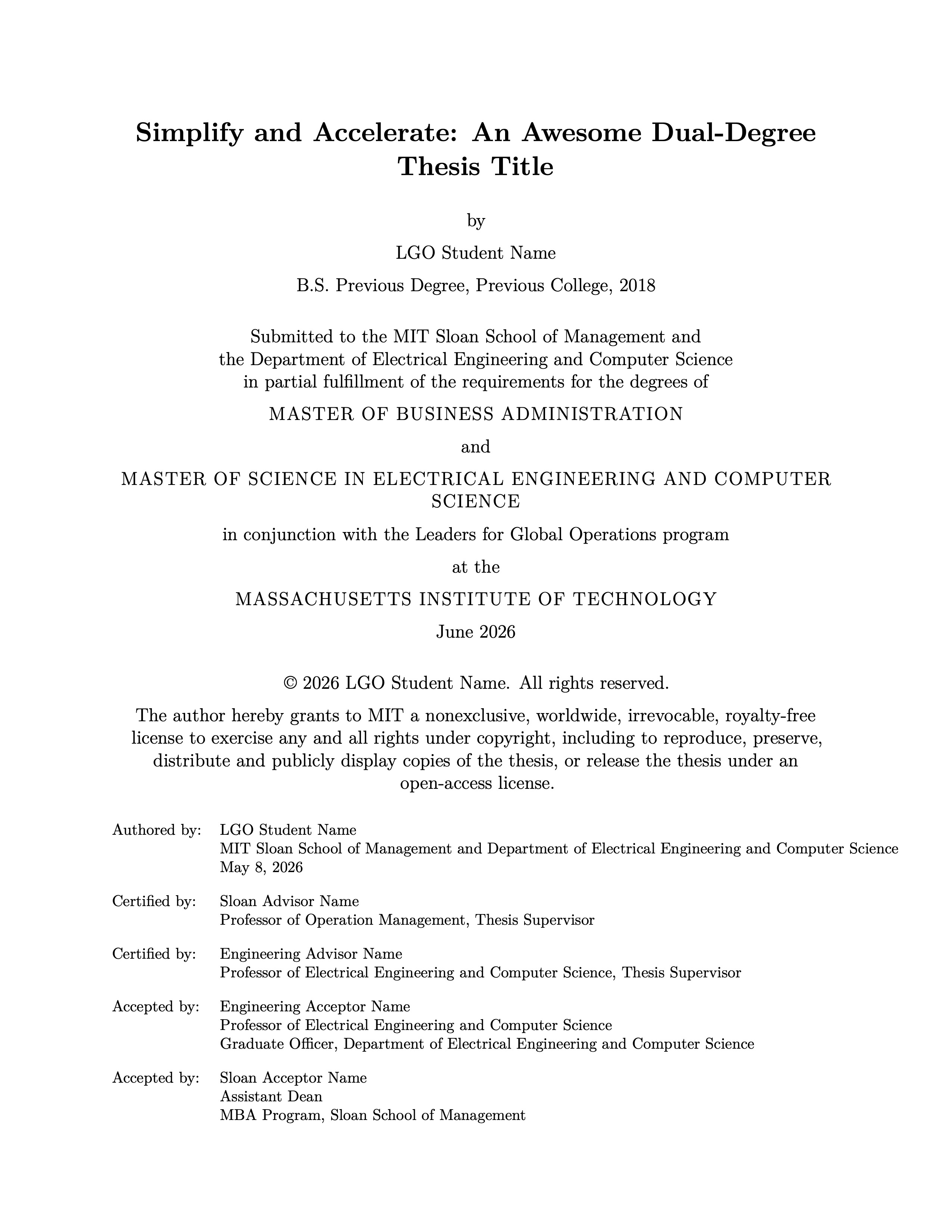 An example of LGO thesis cover page rendered